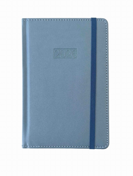 Kalendarz książkowy dzienny B6 KB6DLMetalic Avanti